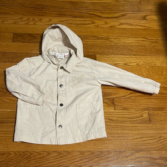Zara Toddler Boy Mickey Mouse Shacket Size 3-4 yrs - Picture 2 of 4